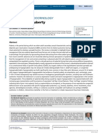(1479683X - European Journal of Endocrinology) TRANSITION IN ENDOCRINOLOGY - Induction of Puberty PDF