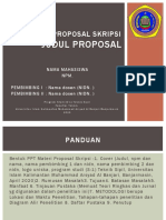 Format Powerpoint Seminar Proposal