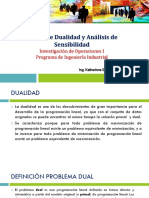Teoría de Dualidad y Análisis de Sensibilidad PDF