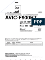 Pioneer Avic-F900bt - Xs - cn5 Service Manual (Crt4238)