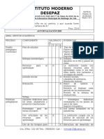 GD-FR-02 Autoevaluacion