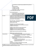 Pregnancy Stages and Physiologic Changes in the Three Trimesters