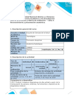 Tarea 4 - Reconocimiento y Presentación Anatómica