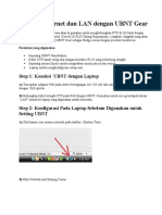 Setting Bridge Dengan UBNT