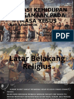 Situasi Kehidupan Keagamaan Pada Masa Yesus