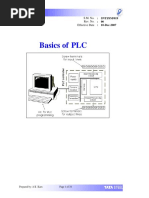 Basics of PLC: S.M. No. Rev. No. Effective Date