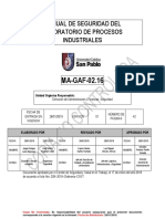MA-GAF-02.16 Manual de Seguridad Del Laboratorio de Procesos Industriales (v1)