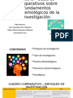 Cuadros Comparativos Fundamentos Epistemólogicos