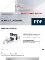 1.ahorro de Energía en Sistemas de Bombeo de Agua Con El Uso de Variadores de Velocidad ABB PDF