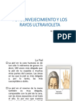 FOTOENVEJECIMIENTO Y LOS RAYOS ULTRAVIOLETA Sintesis PDF