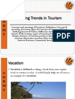 Vacation Planning and Tour Management