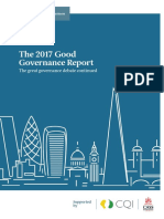 2017 Good Governance Report highlights top UK companies and governance indicators