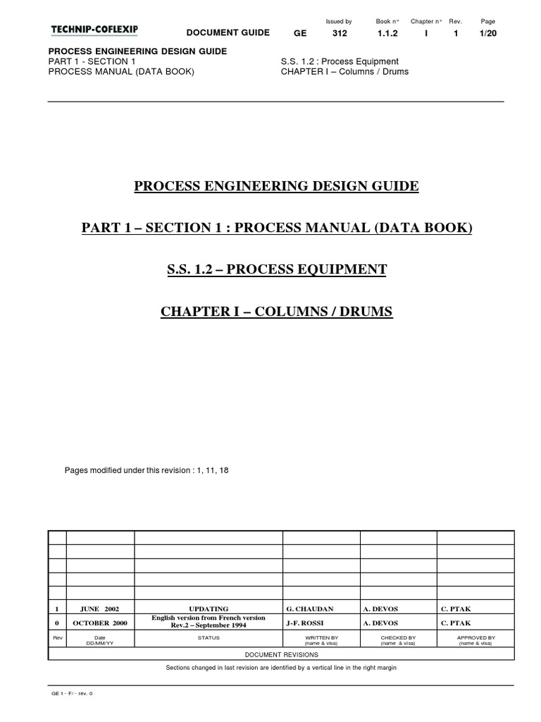Distillation Column Design Guide | PDF | Distillation | Chemical ...