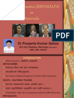 Ocular Therapeutics (KRIYAKALPA) in Ayurveda: DR Prasanta Kumar Sahoo