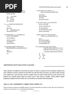 Sentences With Multiple Clauses: Skill 6: Use Coordinate Connectors Correctly