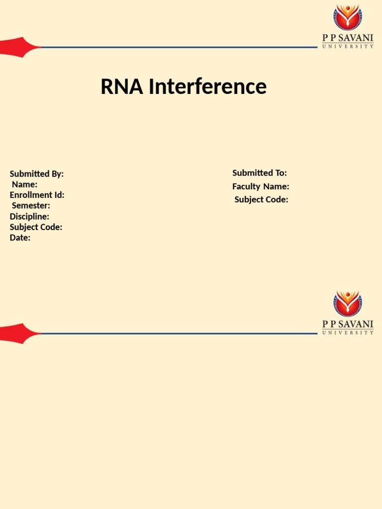 Understanding RNA Interference Basics | PDF