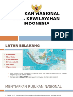 Rujukan Nasional Data Kemaritiman Presentasi