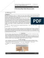 Stresses Analysis of Petroleum Pipe Fini PDF