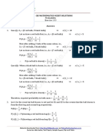 Class - Xii Mathematics Ncert Solutions: Probability Questions