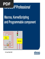 Ebsilon: Macros, Kernelscripting and Programmable Component