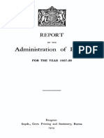 Adminstration of Burma 1928 PDF