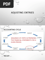 Lesson 9.4 Adjusting Entries