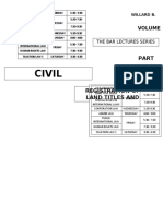 Civil: The Bar Lectures Series