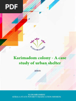 Karimadom Colony - A Case Study of Urban Shelter: Jaison