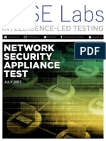 Intelligence-Led Testing: Network Security Appliance Test