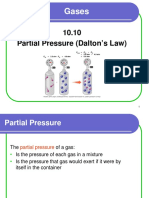 10.10 Partial Pressures