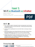 Pengantar Teknologi Mobile7.3 - Komparasi 1 Wi-Fi Vs Bluetooth Vs InfraRed