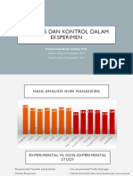 Varians Dan Kontrol Eksperimen PDF