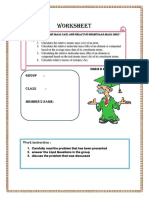 Worksheet: Class X Semester 1 Group