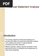 financial statement analysis