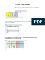 MS Excel Vježba PDF