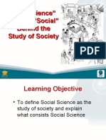 The "Science" and The "Social" Behind The Study of Society