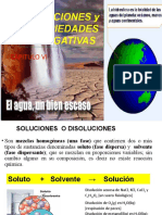 Soluciones y propiedades coligativas