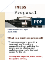 Business: Kewirausahaan T.Sipil April.2020