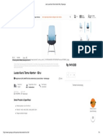 Lucas Kursi Tamu Kantor - Biru RP 949.000: Detail Produk & Spesifikasi