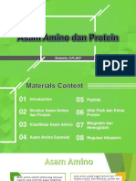 Materi 02 Asam Amino Dan Protein PDF