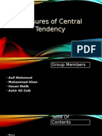 Measures of Central Tendency