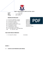 Minit Mesyuarat JPIMS Ke-1 2019