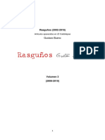 Gustavo Bueno - Rasguños (2008-2010) Vol. 3. 3