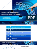 Network Virtualization: Technologies and Uses in 5G: - DENDANI Arwa Anfel - BELHAFFAFI Mima Imen