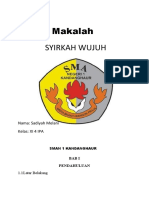 SYIRKAH WUJUH