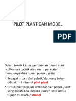 Pilot Plant Dan Model