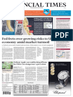 The Oil Dividend Staying Power Negative Thoughts: Fed Frets Over Growing Risks To US Economy Amid Market Turmoil