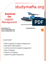 Logistics Management