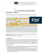 Governance in The Brazilian Federal Public Defenders' Office
