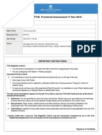 TCS Xplore FY20 Proctored Assessment 17 Dec 2019: Important Instructions